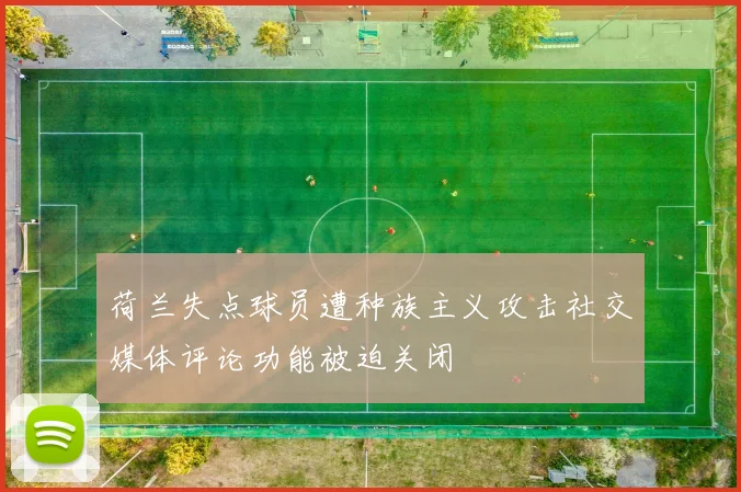 荷兰失点球员遭种族主义攻击社交媒体评论功能被迫关闭